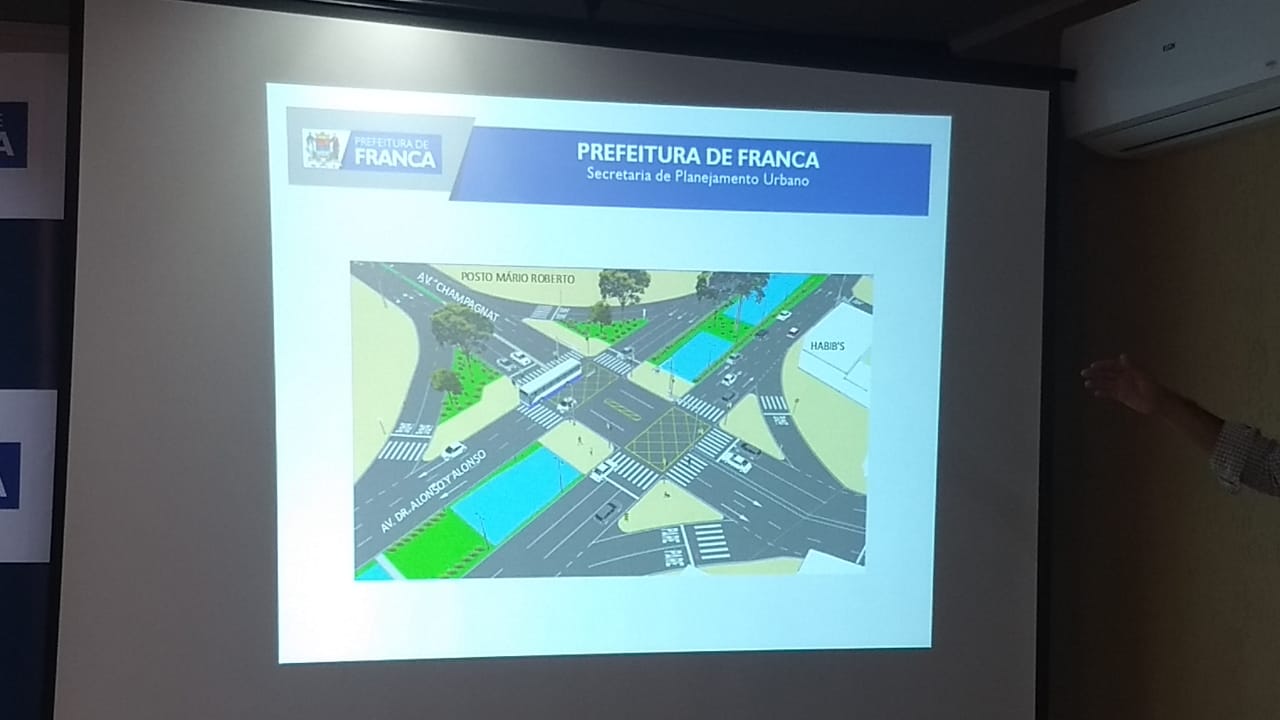 Projeto do Sistema Viário da Avenida Champagnat (Foto: Sidney Elias-Udecif)