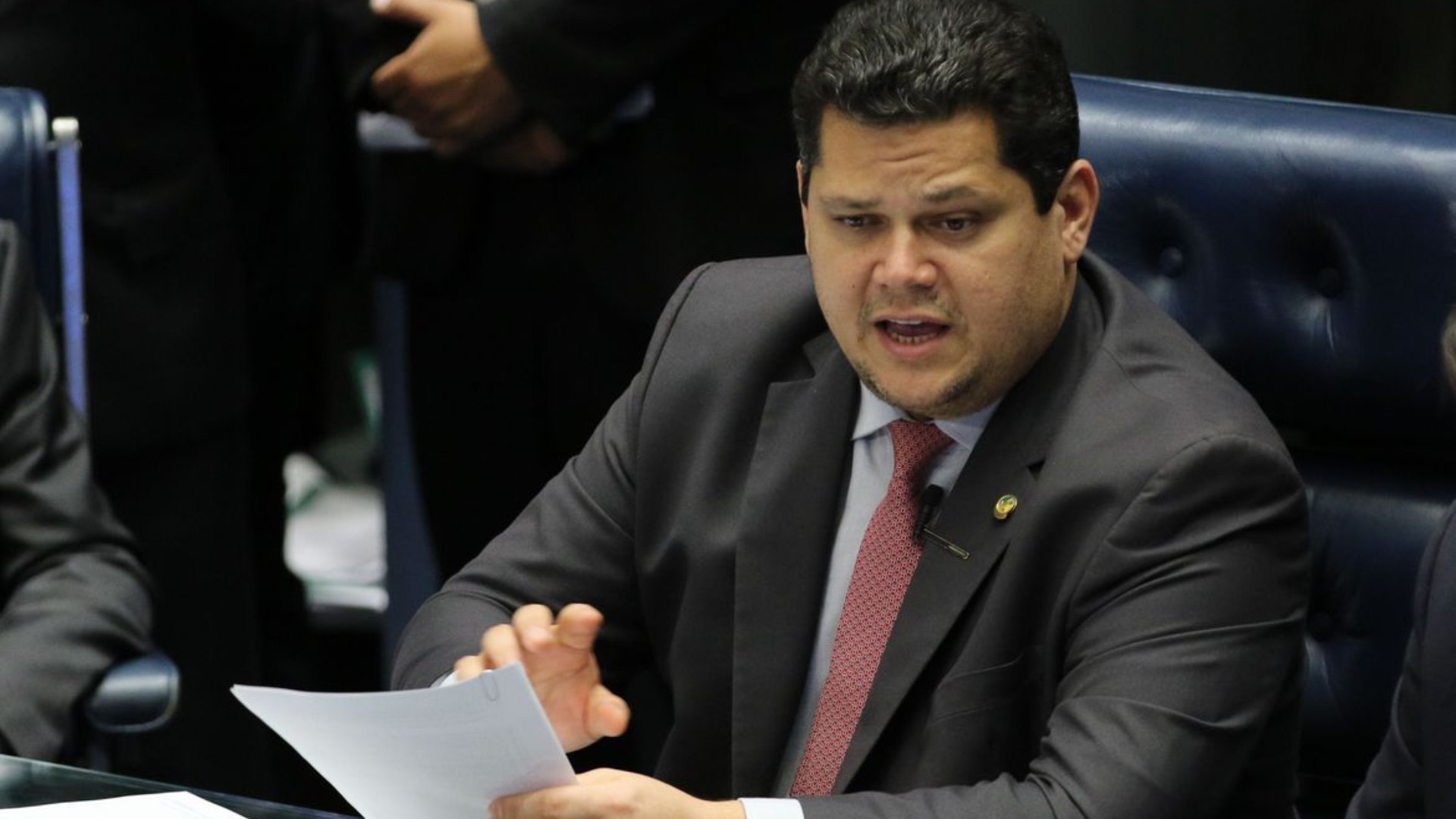 Presidente do Senado, Davi Alcolumbre, rejeitou proteção a professores (Foto: Agência Brasil/Reprodução)