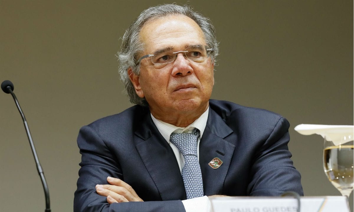 Alcolumbre se reuniu com o ministro da Economia, Paulo Guedes, no início da tarde desta segunda-feira, 27 (Foto: Reprodução)