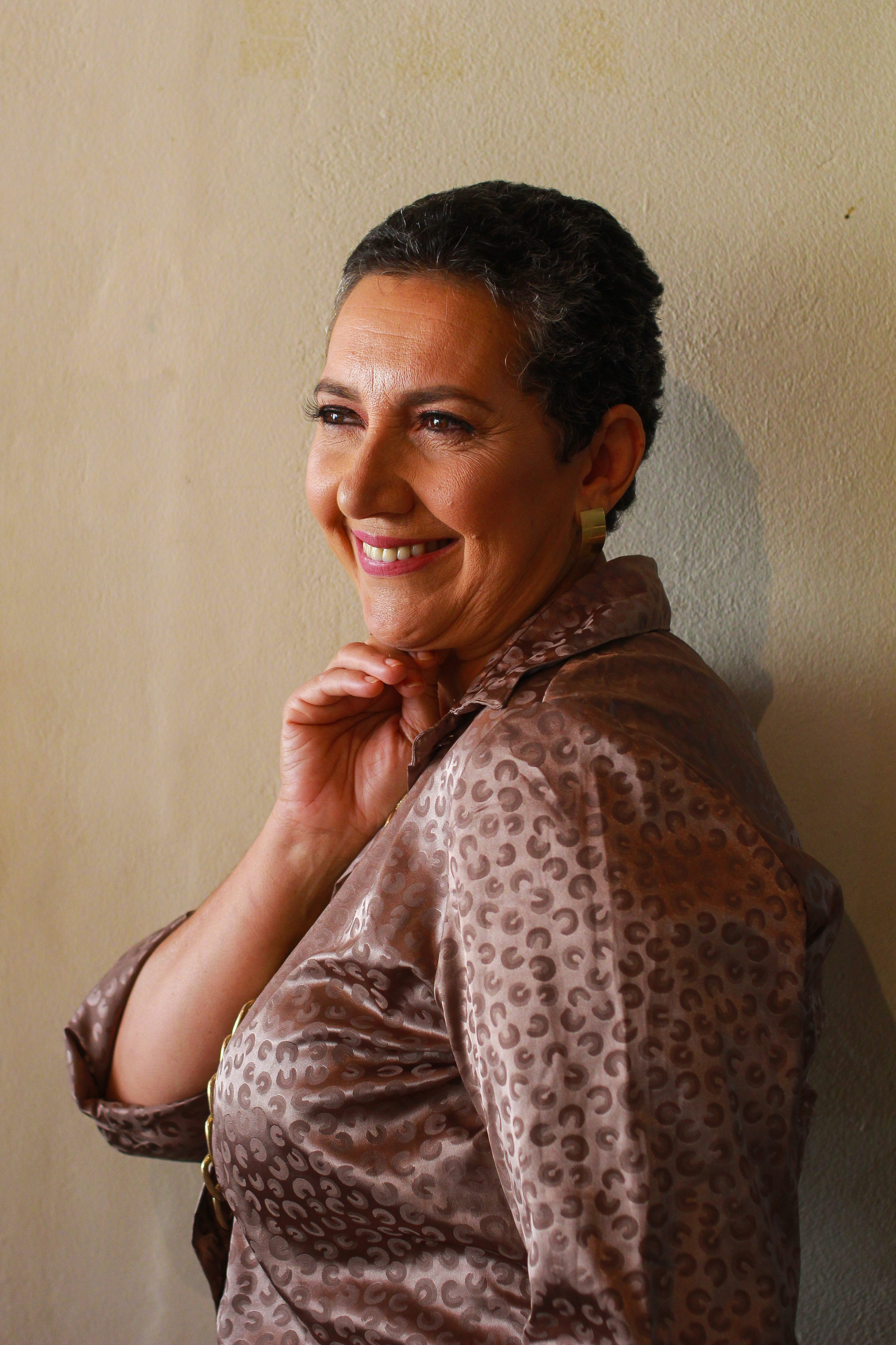 A assistente social Maria Fátima de Oliveira Silveira, de 56 anos