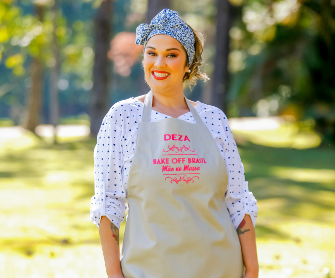 Chef Deza Correia do Bake Off Brasil 2019 estará em Franca nesta terça, 17 (Foto: Reprodução)