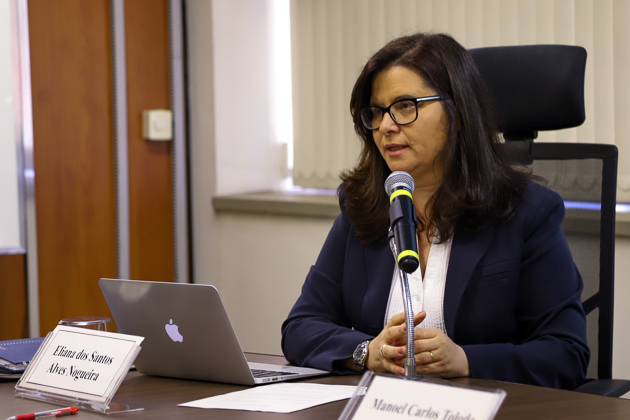  Juíza Eliana Nogueira, que também é gestora regional do Programa de Combate ao Trabalho Infantil e Estímulo à Aprendizagem da Justiça do Trabalho (Foto: Reprodução)