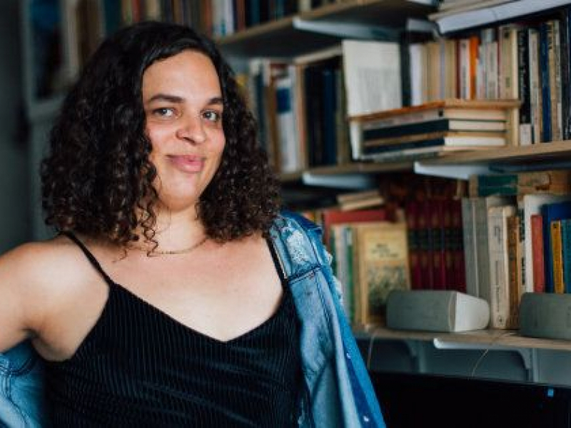 Amara é considerada a primeira trans a defender um doutorado pela Unicamp (Foto: Caroline Lima/Especial para Huffpost Brasil)