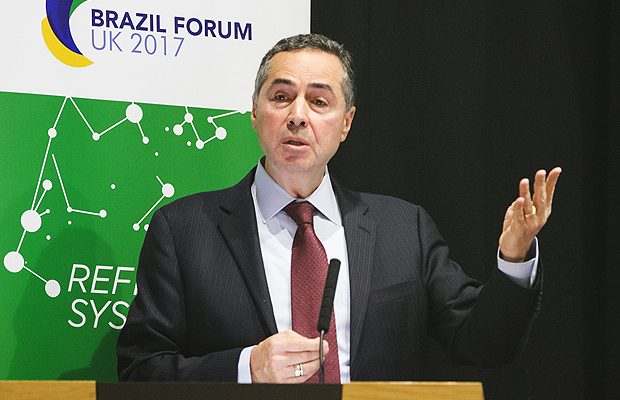 Tema abordado pelo ministro do STF será “Um Olhar Sobre o Mundo e Sobre o Brasil” (Foto: Divulgação)
