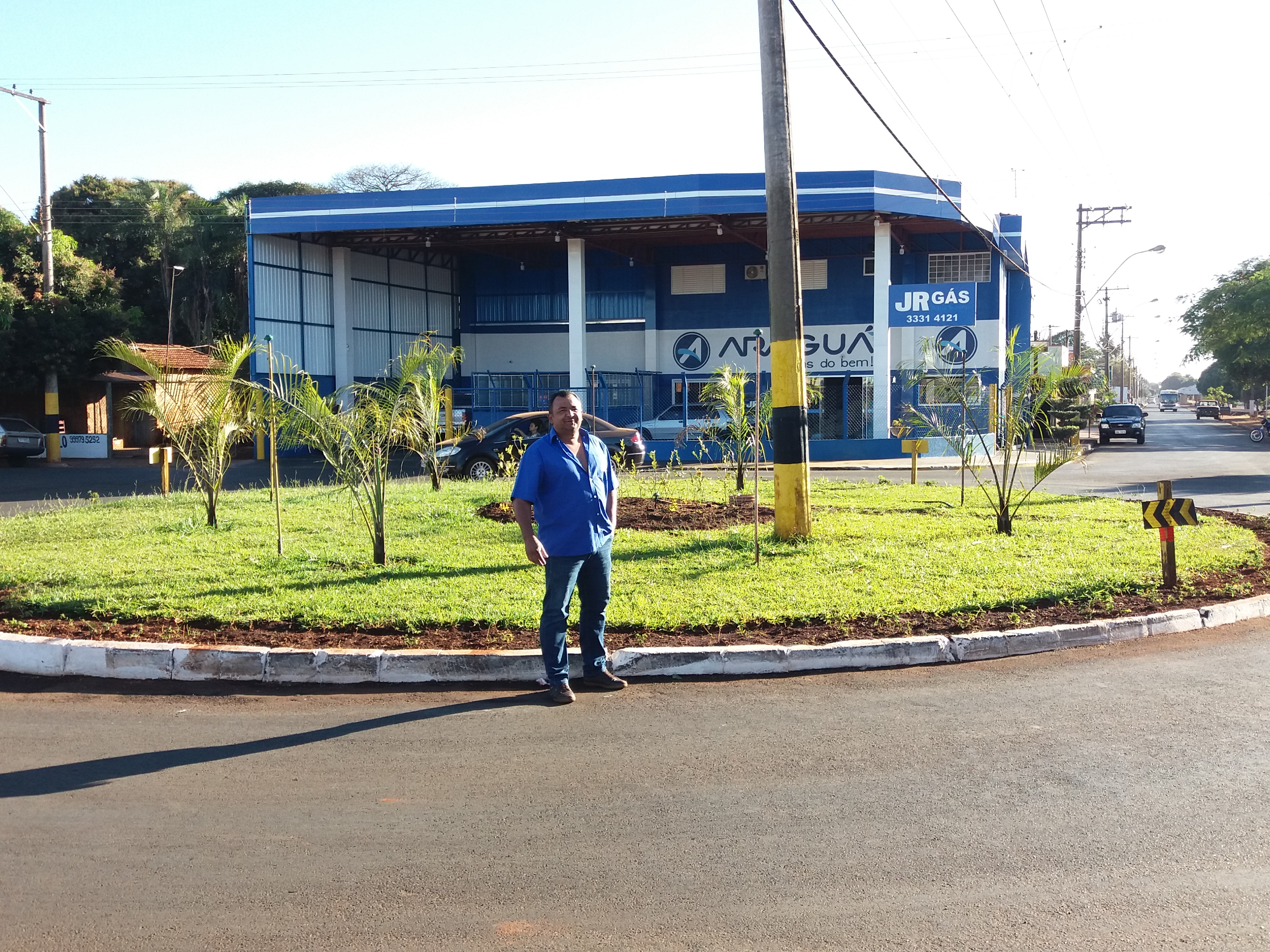Comerciante Valdemir Ribeiro, proprietário da empresa JR Gás foi um dos primeiros a integrar o programa