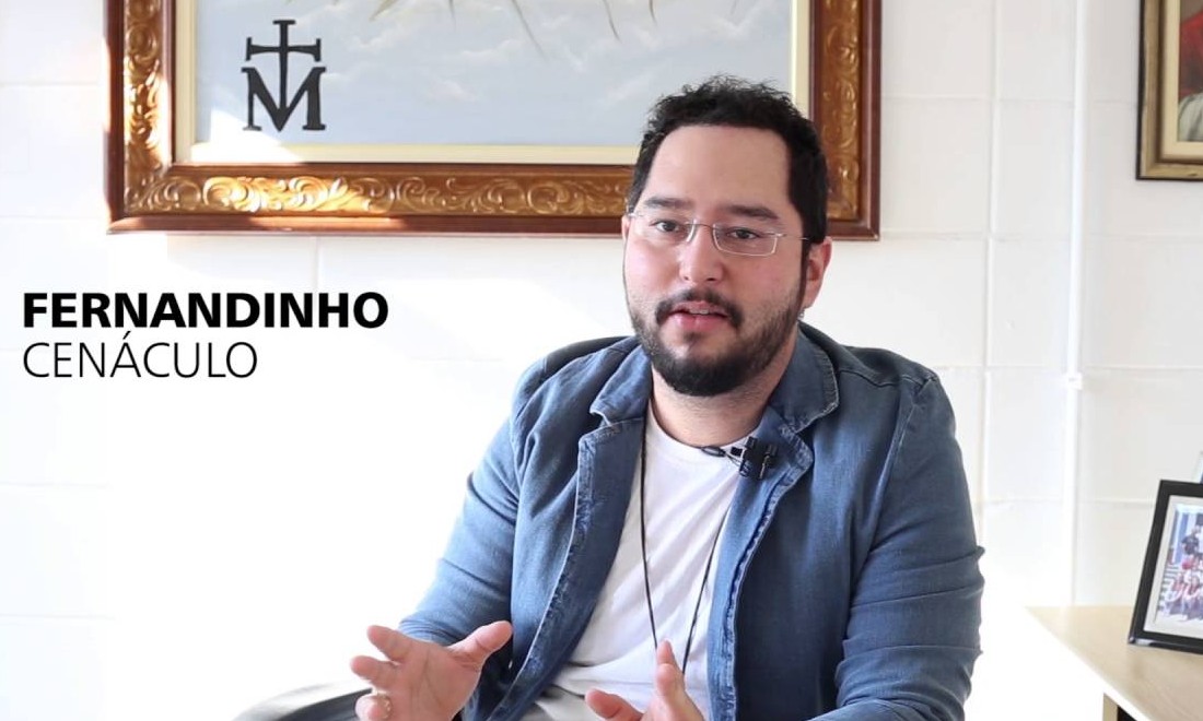 Fernando Antônio Costa, o Fernandinho, fundador da Comunidade Cenáculo em Franca (Foto: Reprodução Youtube)