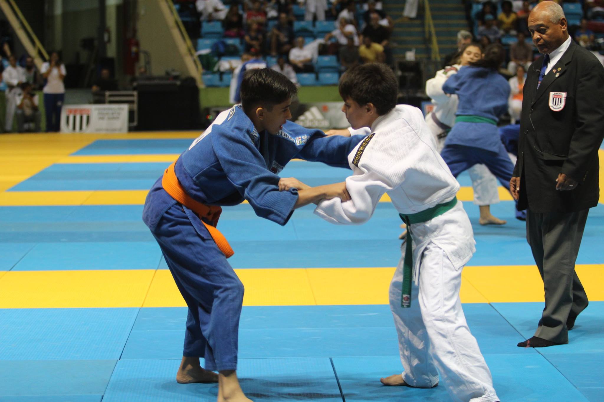 Judô francano conquistou quatro medalhas no Estadual (Foto: Guilherme Galdino)