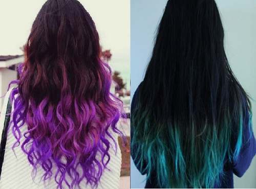 Aplique de mechas coloridas (Foto: Reprodução)