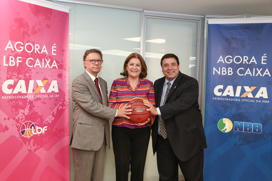 CAIXA passa a ser patrocinadora máster do NBB e da LBF (Foto: Reprodução)