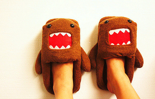 Pantufas aparecem em modelos divertidos (Foto: Reprodução)