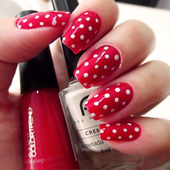 Vermelho e branco: um clássico (Foto: Reprodução)
