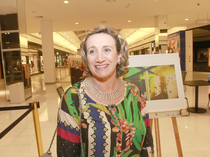 A artista plástica Eliara Bevilacqua, que reside em São José do Rio Preto, expõe em Franca até o dia 4 de maio (Foto: Diário da Região)