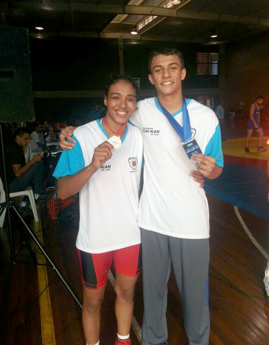 Jhonata Mariano foi bronze na Copa São Paulo de Luta Olímpica, que foi realizada no último dia 20. O atleta, que também defende o Judô de Franca, teve destaque na competição (Foto: Divulgação)