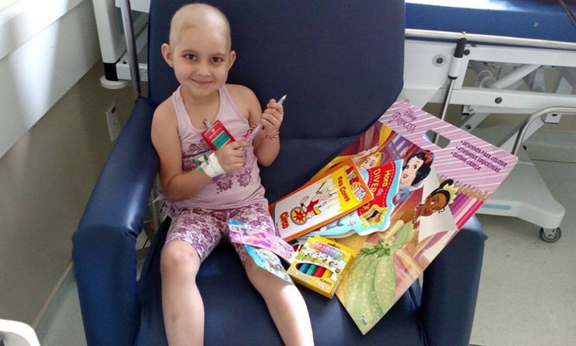 Aos 5 anos de idade, Manu passará por um transplante de medula óssea