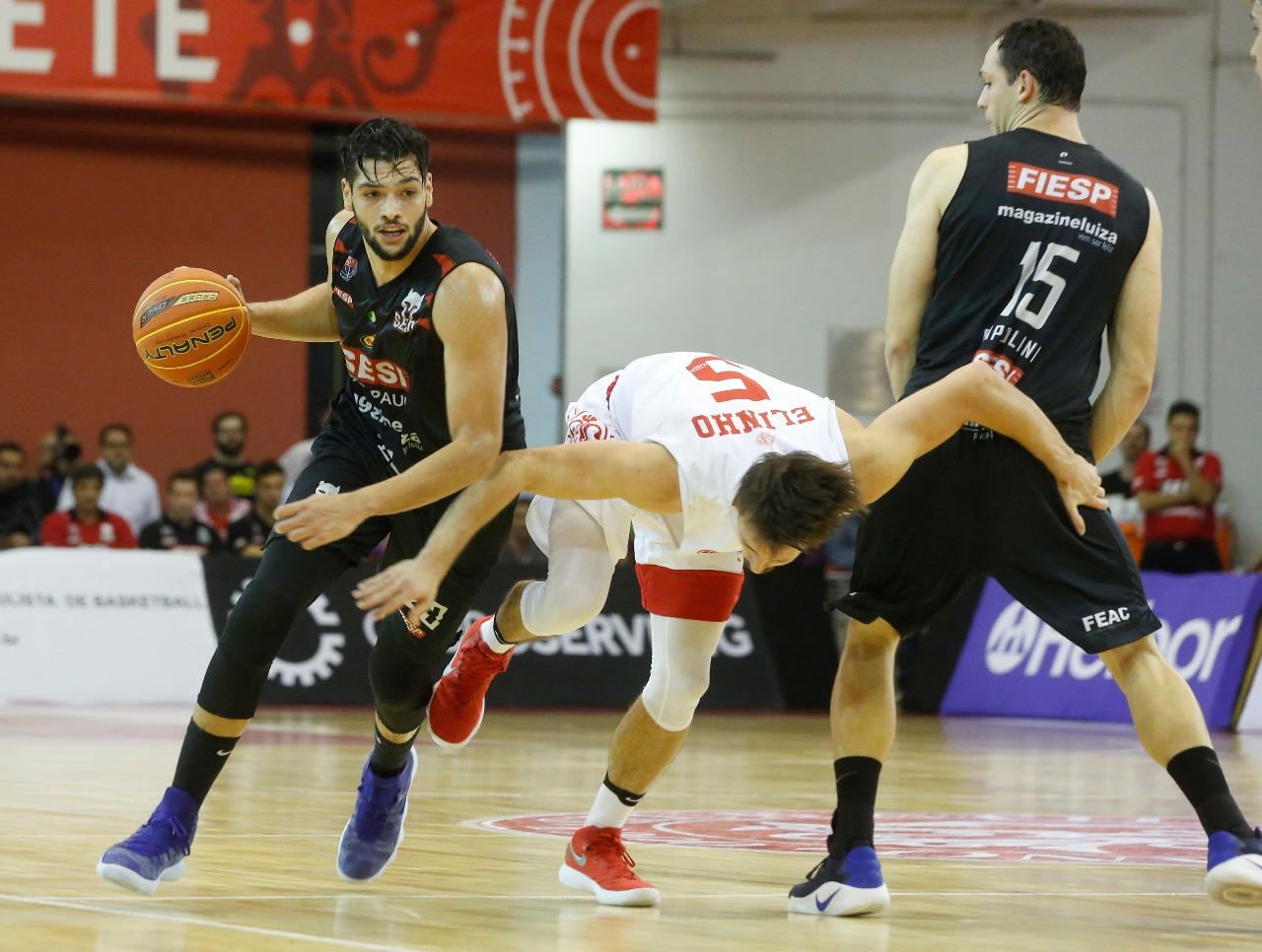 Quarta partida com o Sesi Franca Basquete acontece nesta quarta-feira, 31 (Foto: Ayrton Vignola/Fiesp)