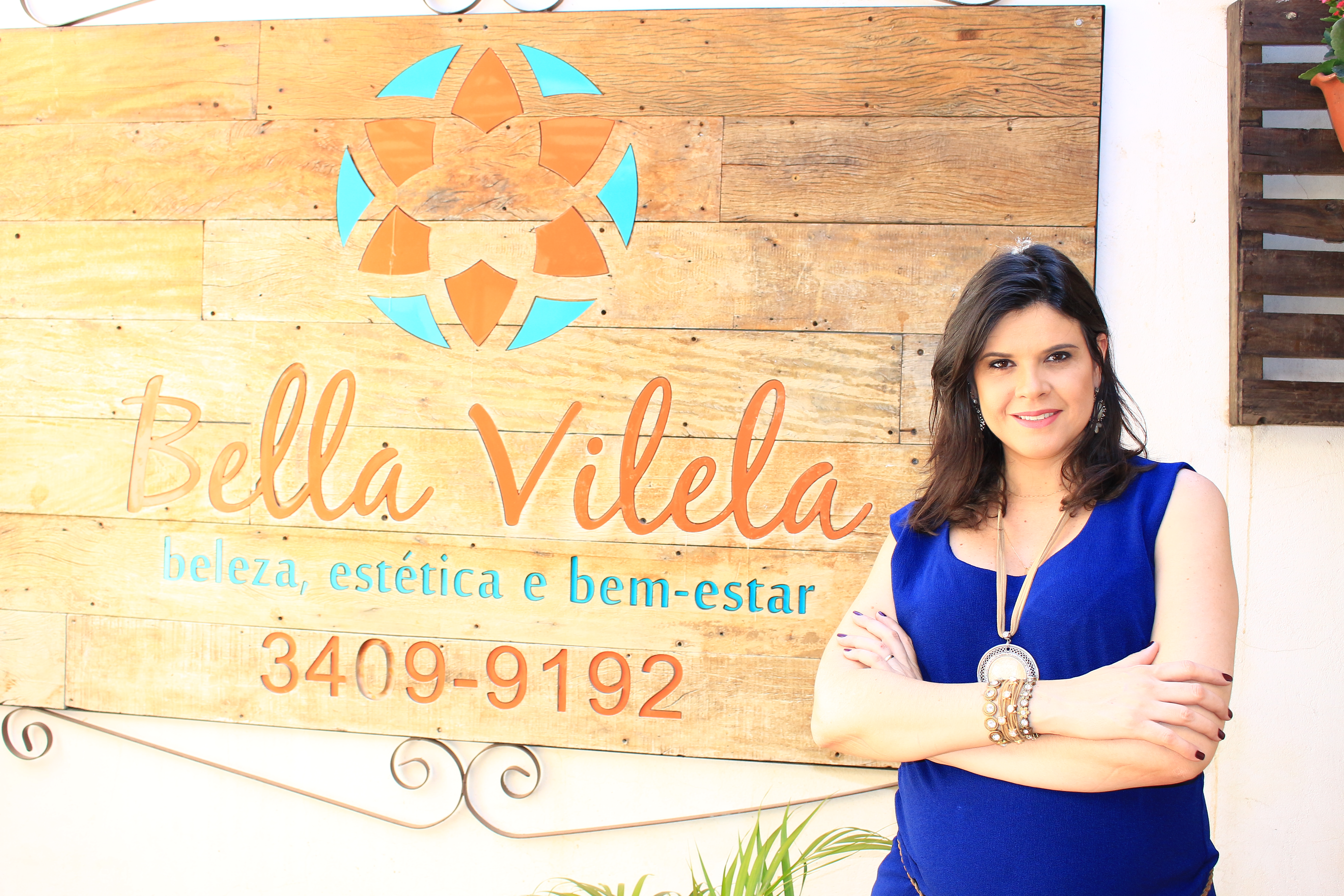 Sem medo de encarar os desafios, Maria Paula dirige há três anos o Spa Bella Vilela
