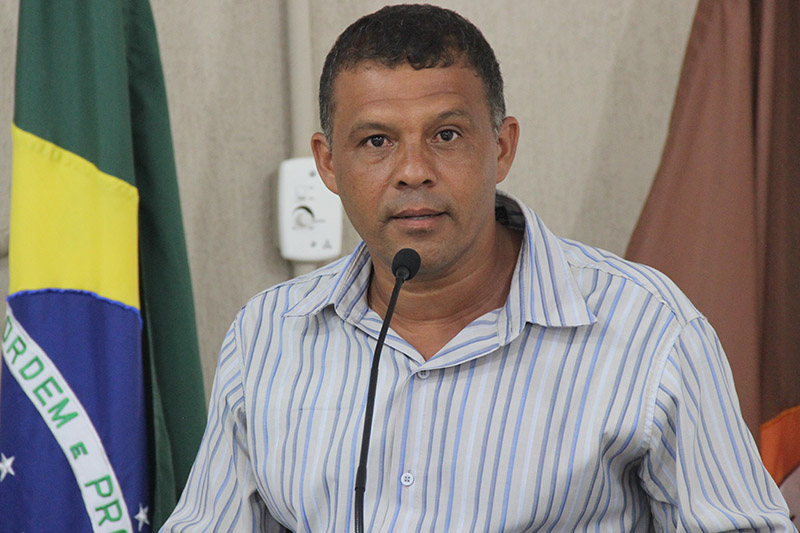 O vereador Claudinei Pereira da Costa, autor do pedido (Foto Circuito Regional)