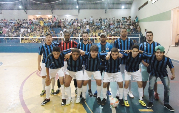 Copo Cheio, vice-campeão do Futsal de Férias de Rifaina (Foto Vinícius Rosa)