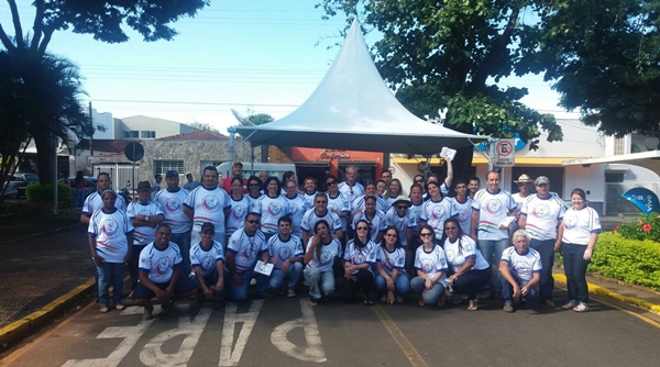 Equipe que participou da Ação Social em Pedregulho (Foto Circuito Regional)