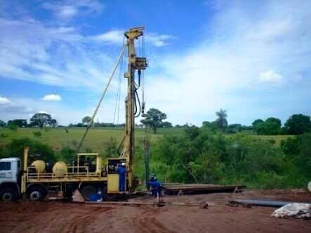 Poço artesiano integra conjunto de obras no setor água (Foto Divulgação)