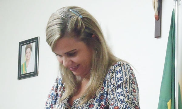 Aninha Lôbo Montanher, vereadora, primeira-dama e presidente do Fundo Social de RC (Foto HR Multimídia)
