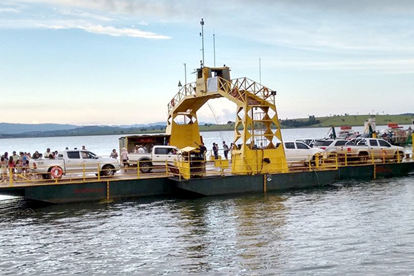 Miguelópolis poderá receber balsa como Delfinópolis (Foto Circuito Regional)