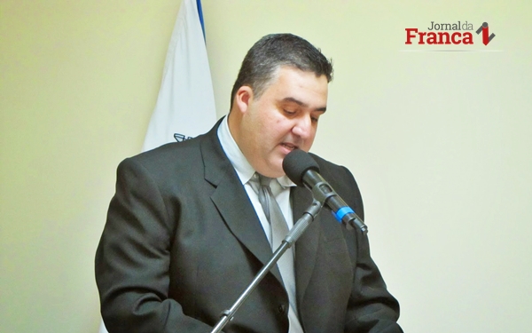 Vereador Fabiano Aparecido da Silva - Ditão, de Pedregulho, autor do projeto anti-pancadão (Foto HR Multimídia)