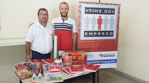 George Afonso e Edgar Ajax: programa Time do Emprego em Rifaina