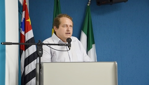 Vereador Márcio dos Santos, presidente da Câmara de Cristais