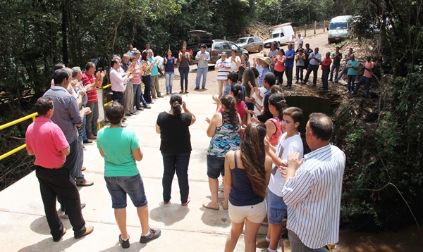 Foi a 7ª ponte entregue em Sacramento (Foto Circuito Regional)