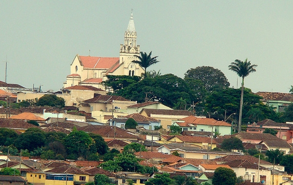 Vista parcial da cidade mineira de São Tomás de Aquino (Foto Circuito Regional)