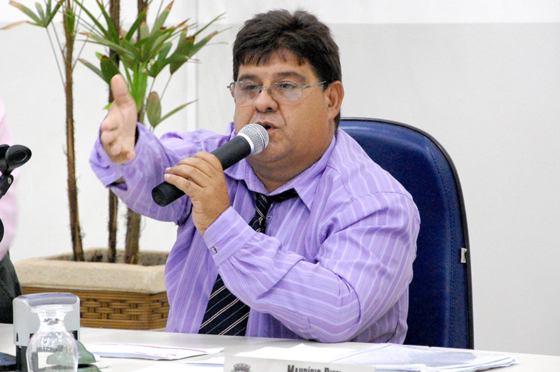 Vereador Reinaldo Gomes, autor do projeto (Foto Circuito Regional)