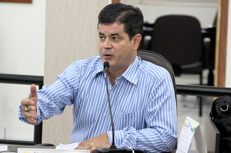 O vereador Sérgio Antônio da Fonseca (PV) (Foto Circuito Regional)