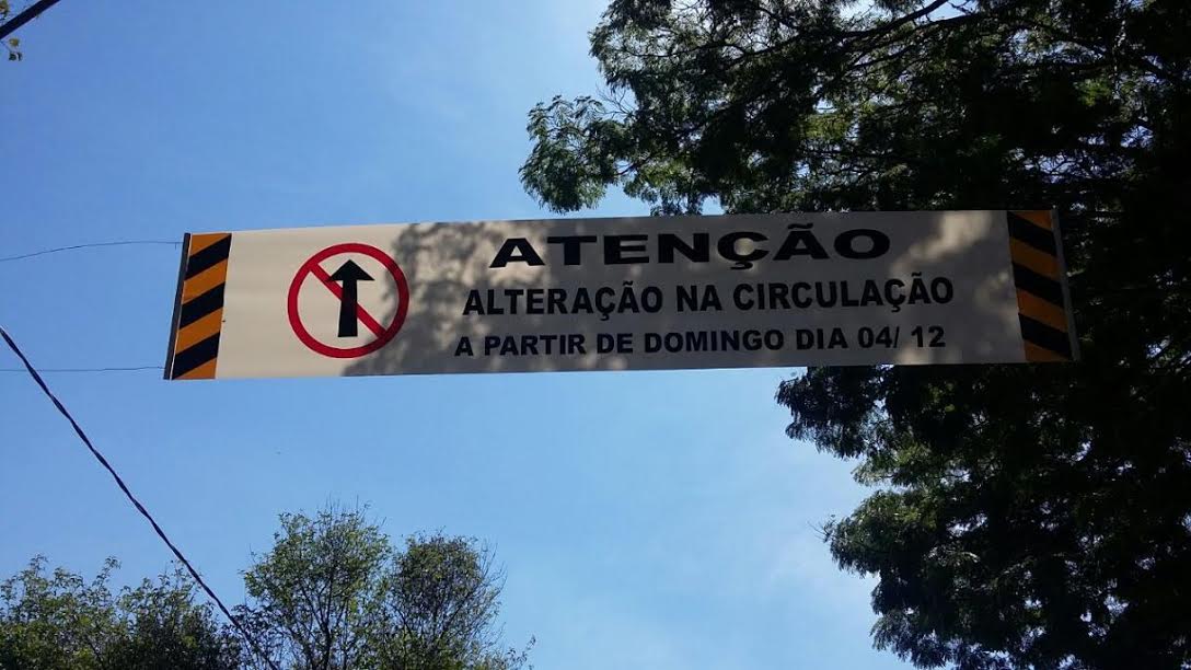 Mudanças no tráfego entrarão em vigor a partir de domingo, 04 (Foto: Visão Regional)