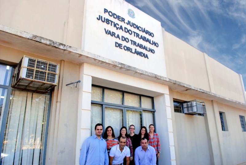 Antiga sede do Ministério do Trabalho de Orlândia (Foto: Reprodução)