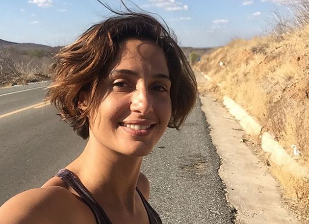 Camila Pitanga posta foto em estrada do Nordeste (Foto: Reprodução Instagram)
