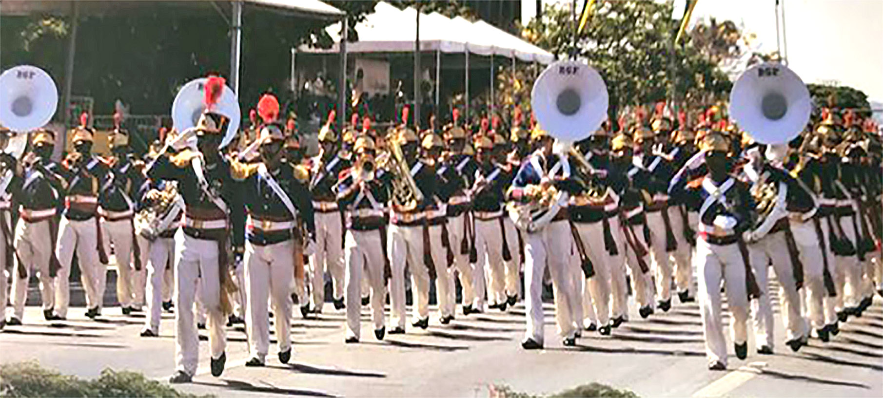 Banda de Música do BGP-Batalhão da Guarda Presidencial (Foto: Reprodução)