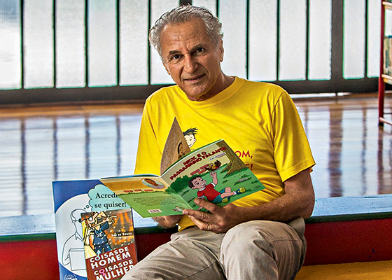 Laé de Souza é cronista, autor de vários livros (Foto: Veja SP)