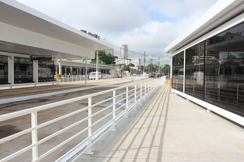 Modernos terminais satélites foram construídos e começam a operar na próxima sexta-feira (Foto PM Ribeirão)