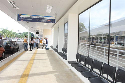 Modernos terminais satélites foram construídos e começam a operar na próxima sexta-feira (Foto PM Ribeirão)