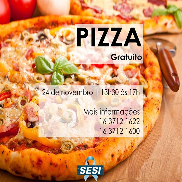Curso de pizza oferecido pelo Sesi é gratuito (Foto: Reprodução)