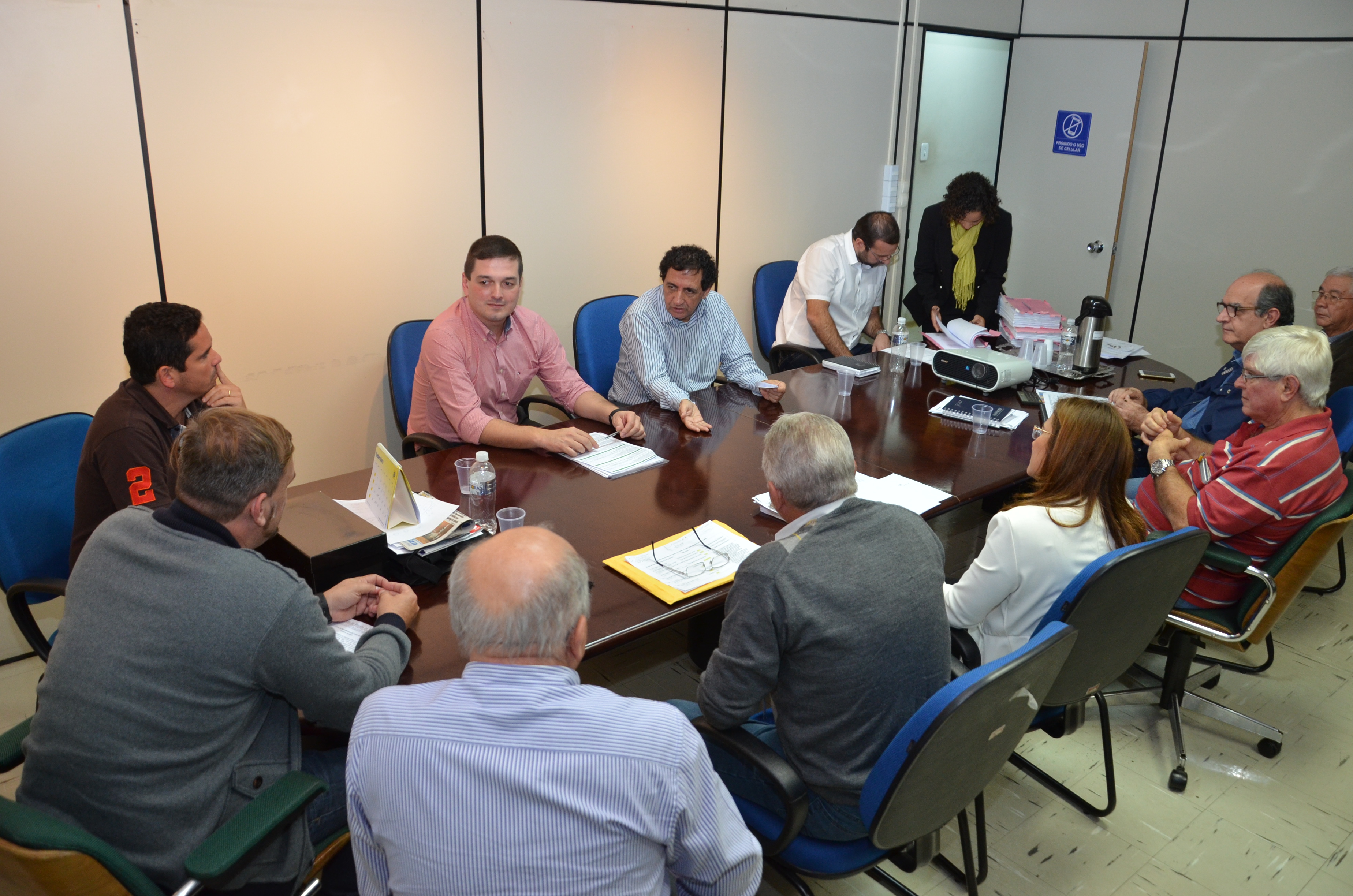 Reunião entre representantes do Estado e a Prefeitura de Franca (Foto: Reprodução)
