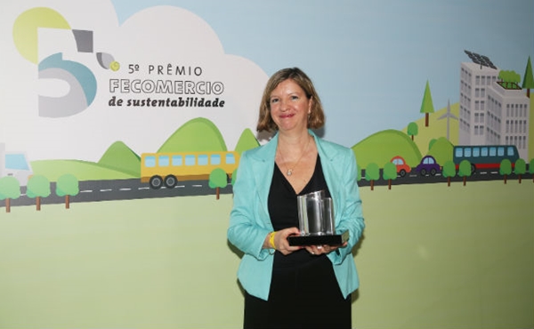 Orientadora do projeto na USP, professora Tereza Cristina Carvalho (Foto Fecomercio)