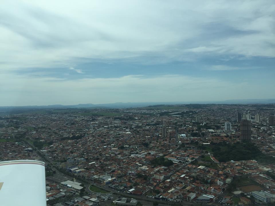 Vista do voo panorâmico (Foto: Reprodução)