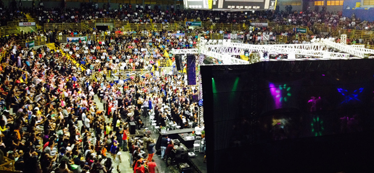 COMADEF 2015 realizado no Pedrocão (Foto: Reprodução)