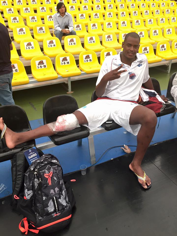 Camisa 12 não participou das atividades da equipe e está em tratamento (Foto: Franca Basquete)