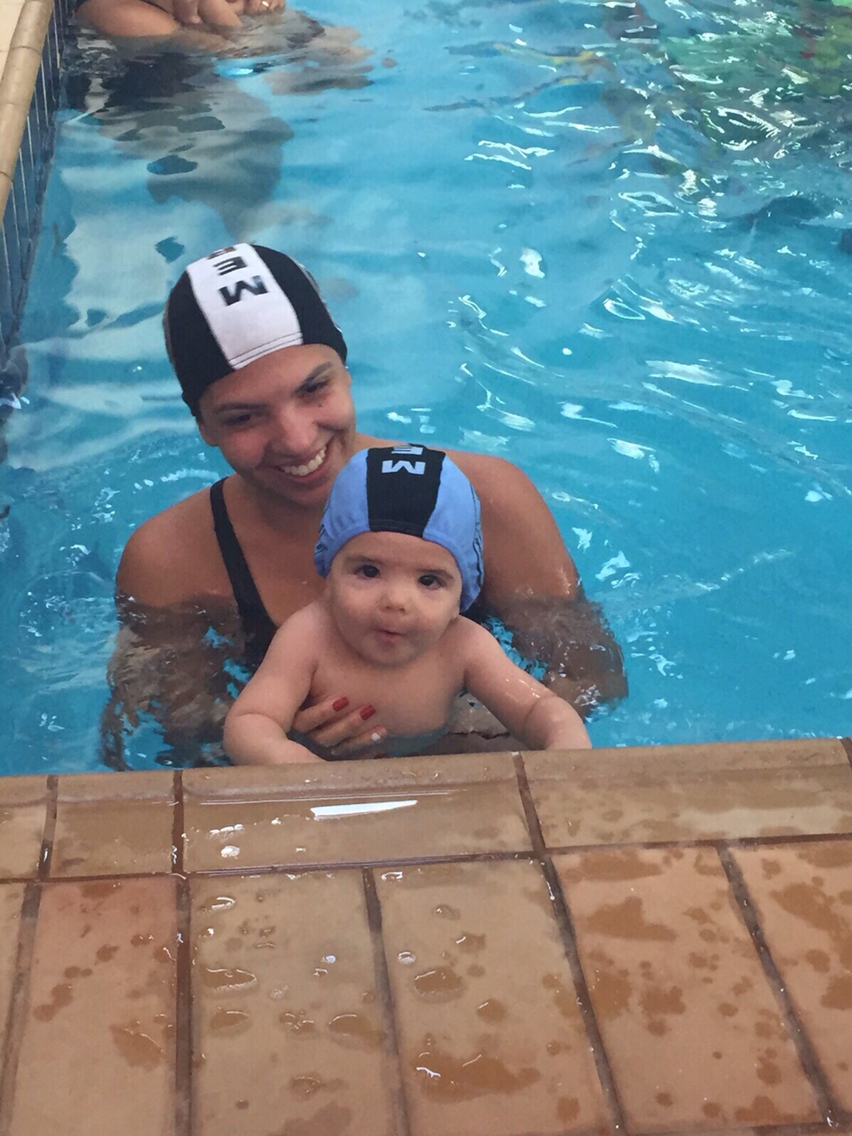 Bernardo entrou na natação com seis meses (Foto: Reprodução)