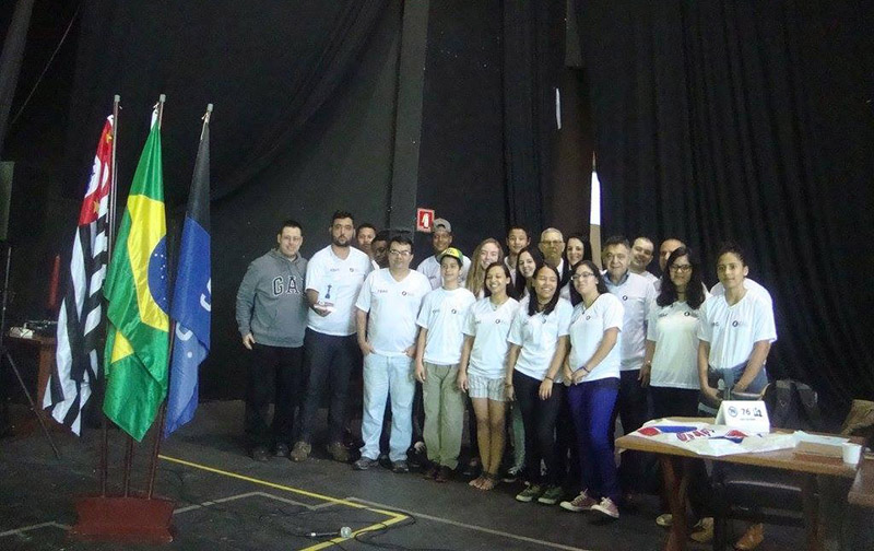 Delegação de Franca que disputou o Campeonato Brasileiro (foto: divulgação)