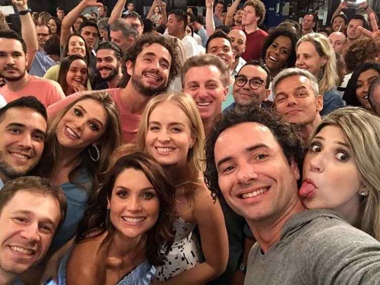 Muita alegria fez parte das gravações da Globo (Foto: Reprodução Instagram)
