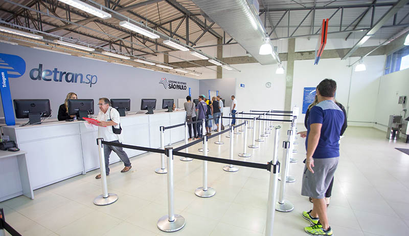 Unidade do Detran-SP em Franca (foto: Divulgação)